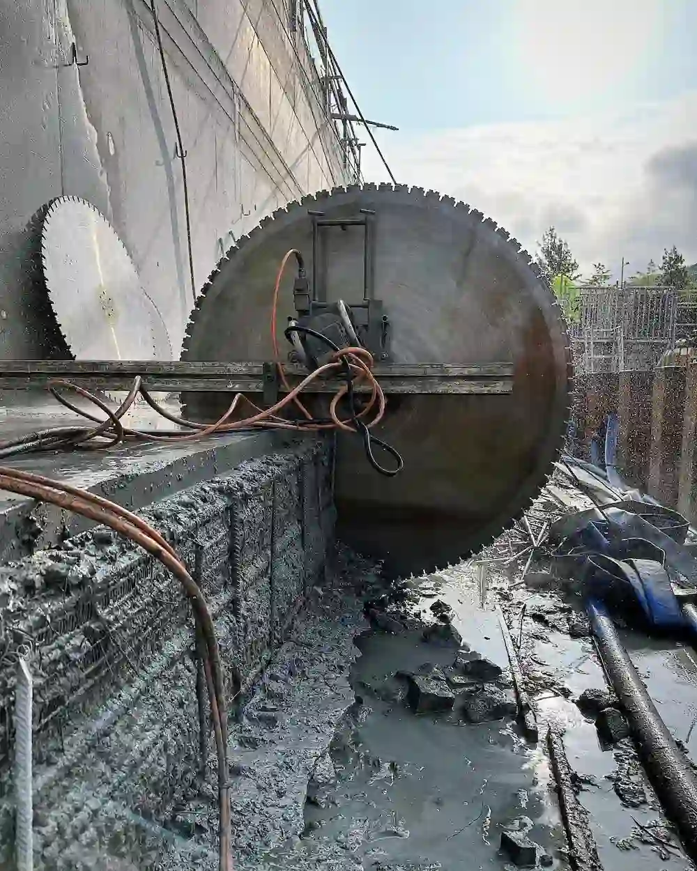 Betongsaging – Kjerneboring utført i Son av 90 Grader AS