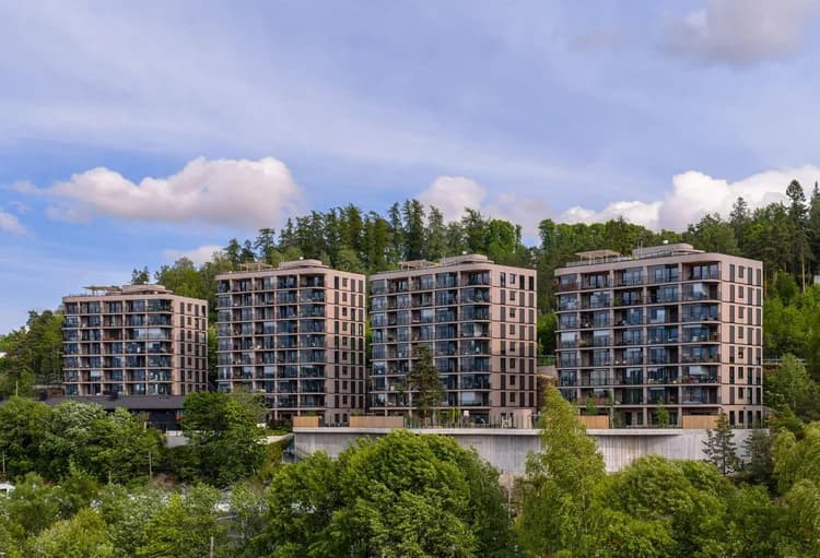 Tak & Fasade utført i Høvik av 90 Grader AS